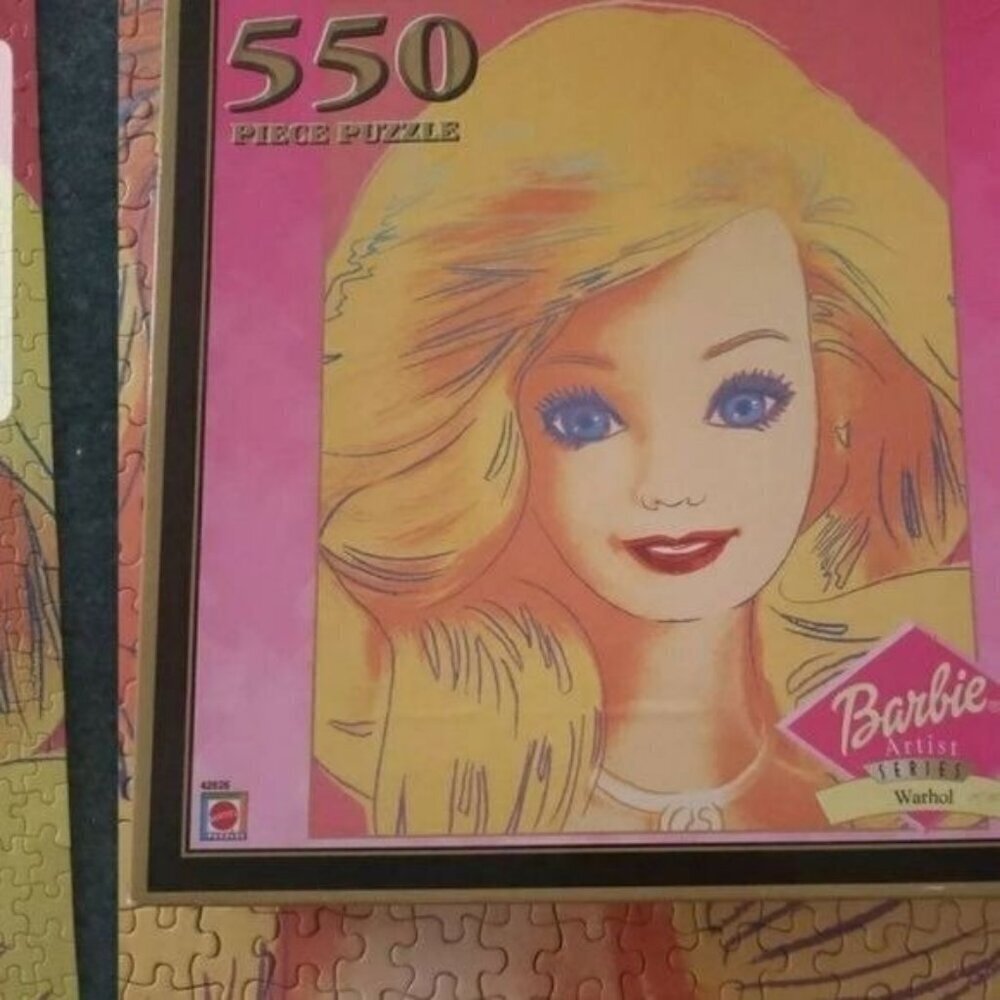 Barbie Andy Warhol 550 Piece Puzzle Collector